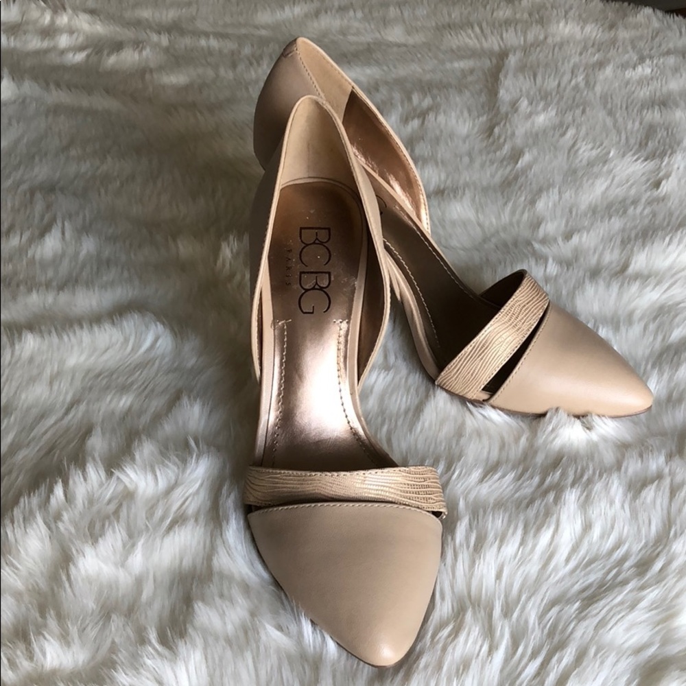 BCBG Paris Nude Heels